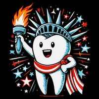 4th Of July Dentist Tooth Dental Patriotic Women Mug