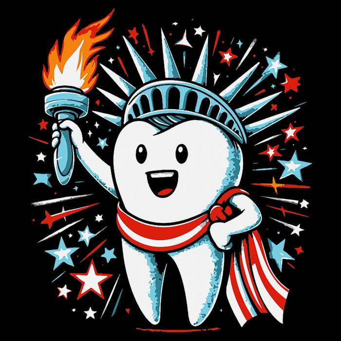 4th Of July Dentist Tooth Dental Patriotic Women Mug