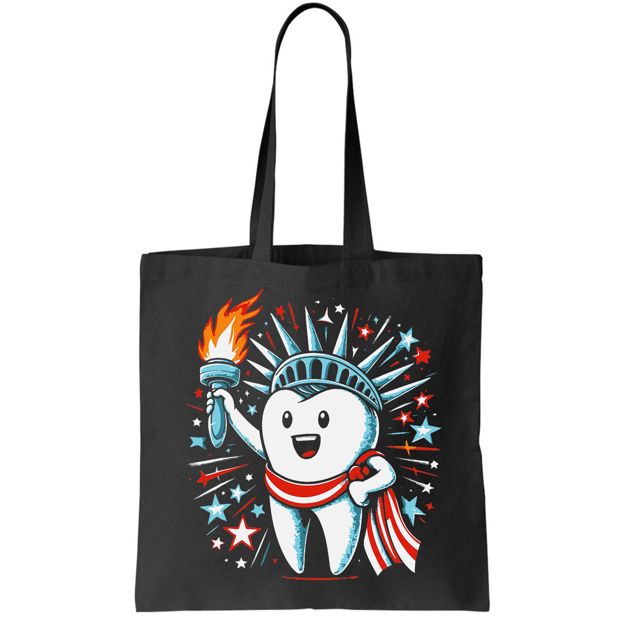 4th Of July Dentist Tooth Dental Patriotic Women Bag