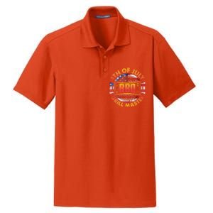 4th Of July Bbq Grill Master Gift Dry Zone Grid Polo