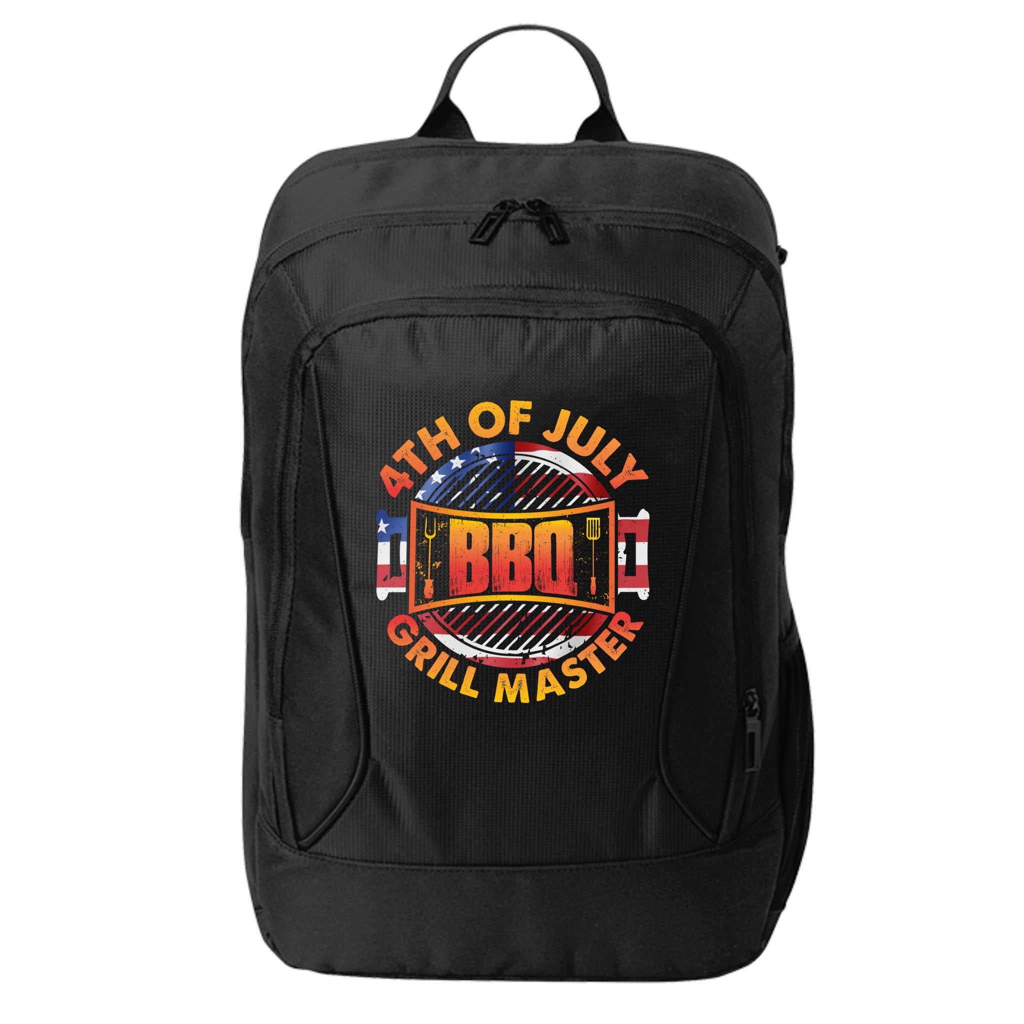 4th Of July Bbq Grill Master Gift City Backpack