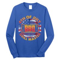 4th Of July Bbq Grill Master Gift Long Sleeve Shirt