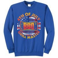 4th Of July Bbq Grill Master Gift Sweatshirt