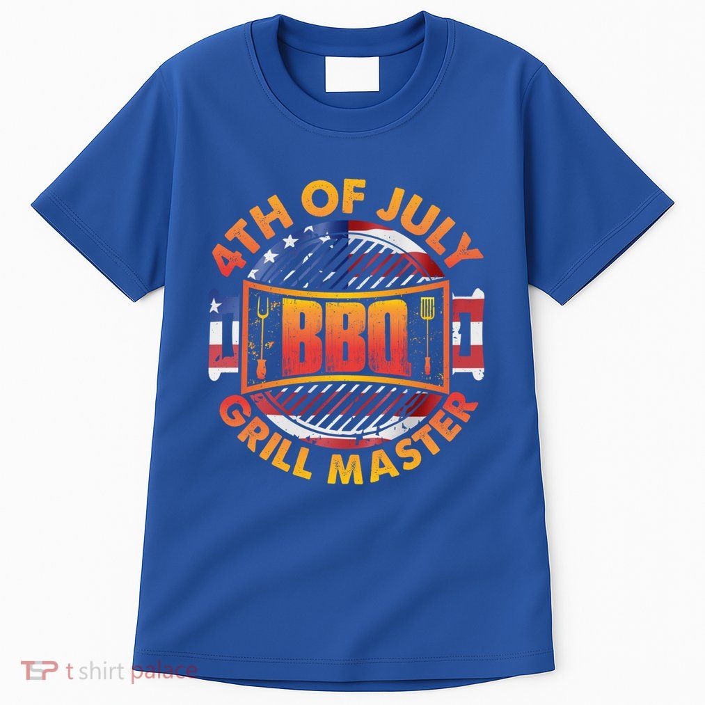 4th Of July Bbq Grill Master Gift Tall T-Shirt