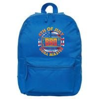 4th Of July Bbq Grill Master Gift 16 in Basic Backpack