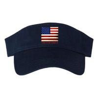 4th Of July Usa Flag Patriotic Love It Or Leave It Valucap Bio-Washed Visor