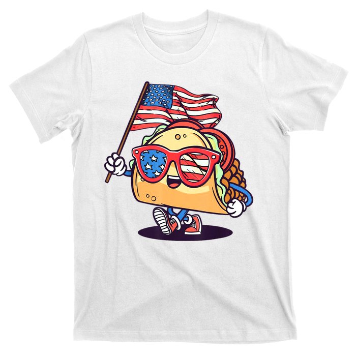 4th Of July Taco Patriotic T-Shirt