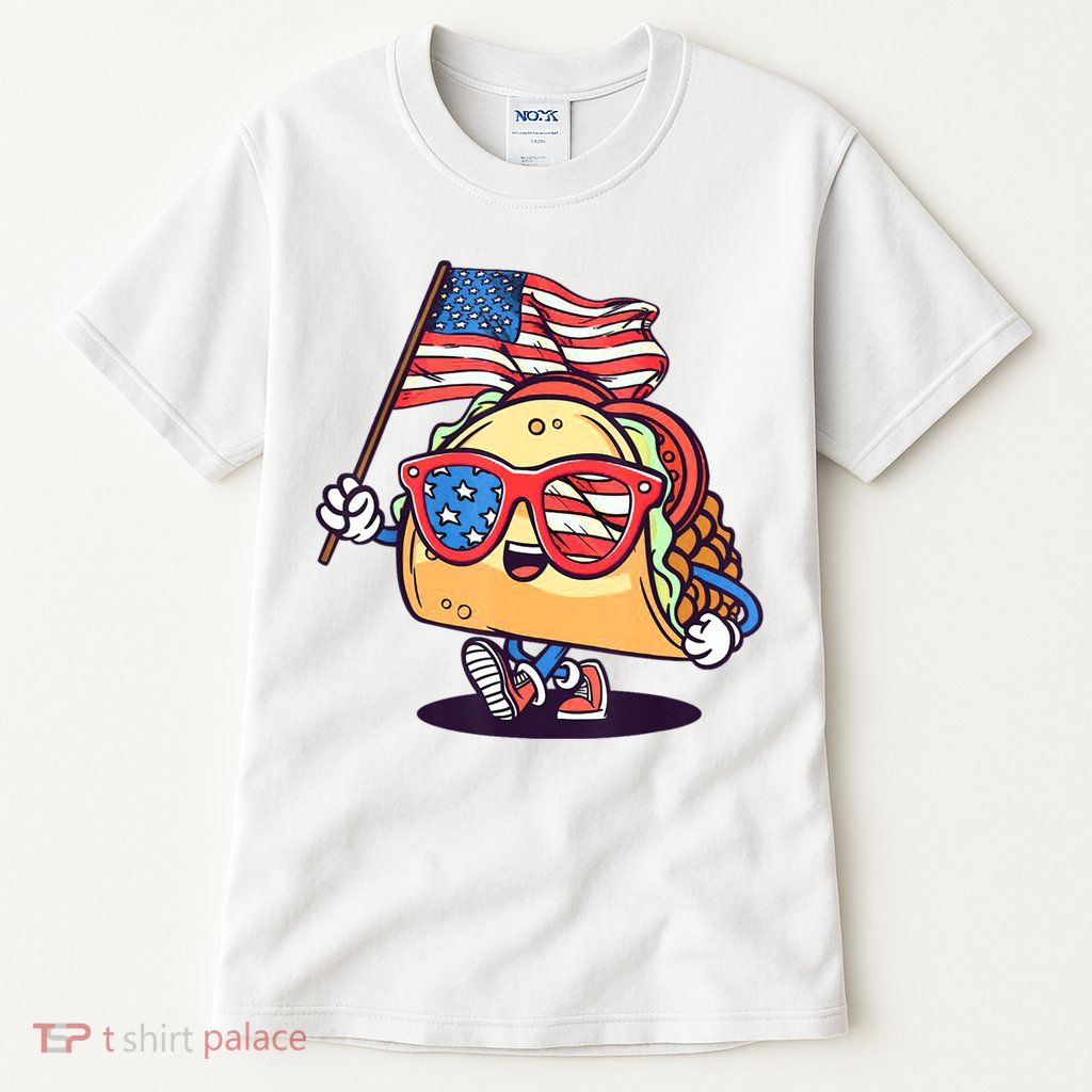 4th Of July Taco Patriotic Tall T-Shirt