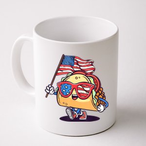 4th Of July Taco Patriotic Coffee Mug