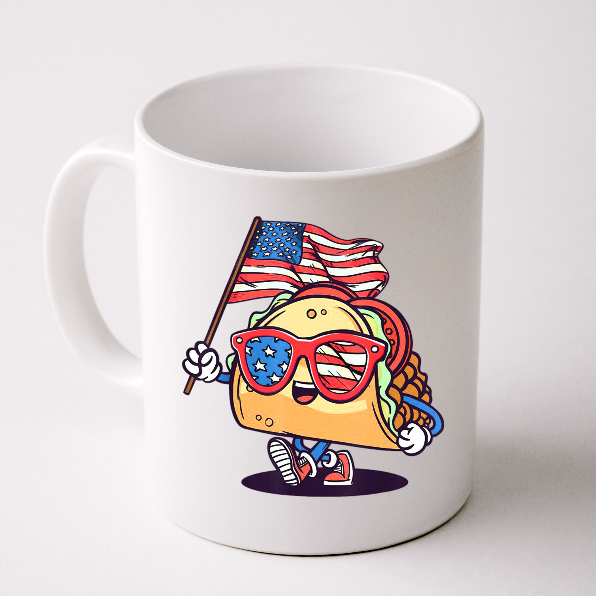4th Of July Taco Patriotic Mug