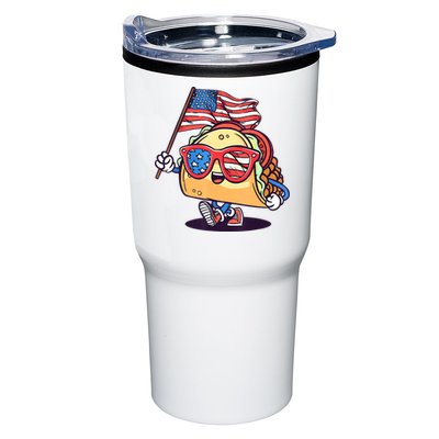 4th Of July Taco Patriotic Tumbler