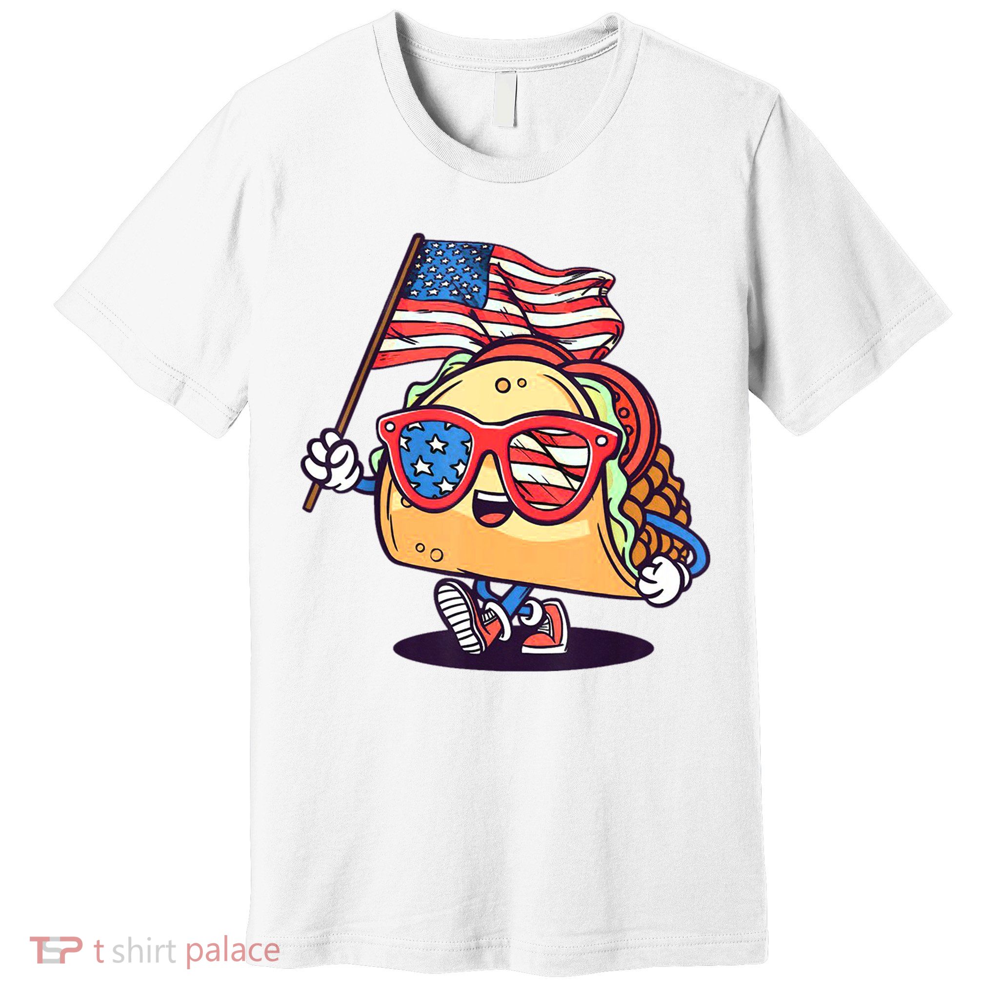 4th Of July Taco Patriotic Premium T-Shirt
