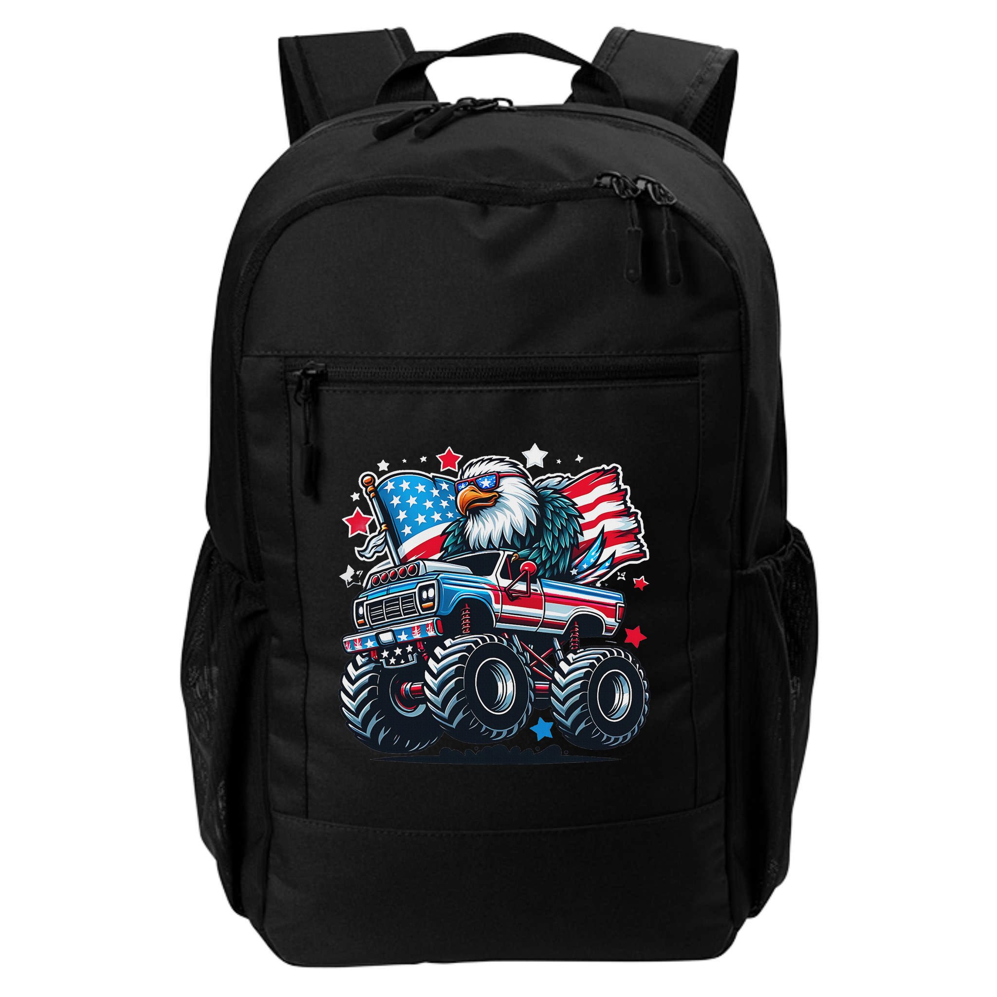 4th Of July Patriotic American Flag Eagle Usa Red White Blue Backpack