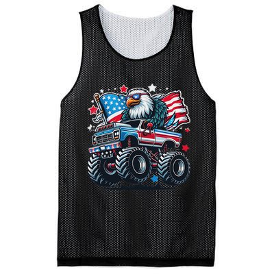 4th Of July Patriotic American Flag Eagle Usa Red White Blue Mesh Reversible Basketball Jersey Tank