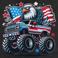 4th Of July Patriotic American Flag Eagle Usa Red White Blue Hat