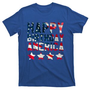 4th Of July Happy Birthday America Independence Day Meaningful Gift T-Shirt