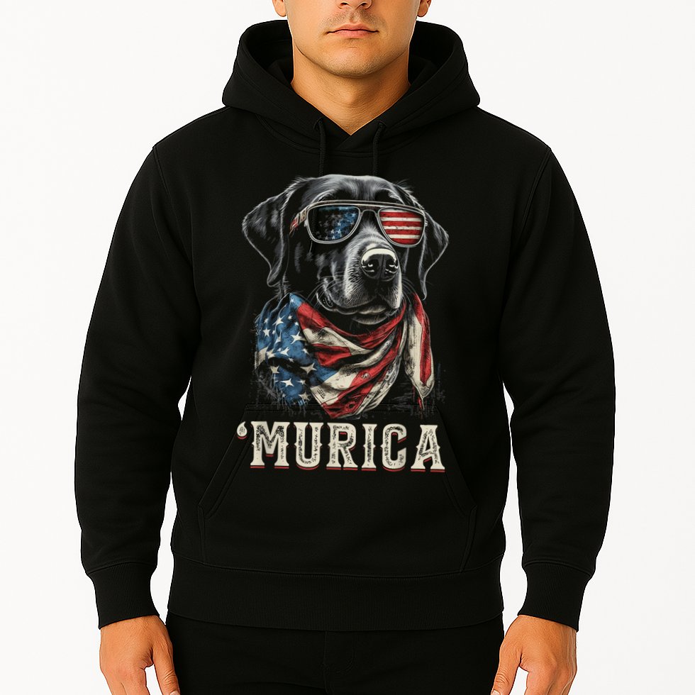 4th Of July Bald Eagle Mullet Murica Usa Dog Usa Merica Hoodie