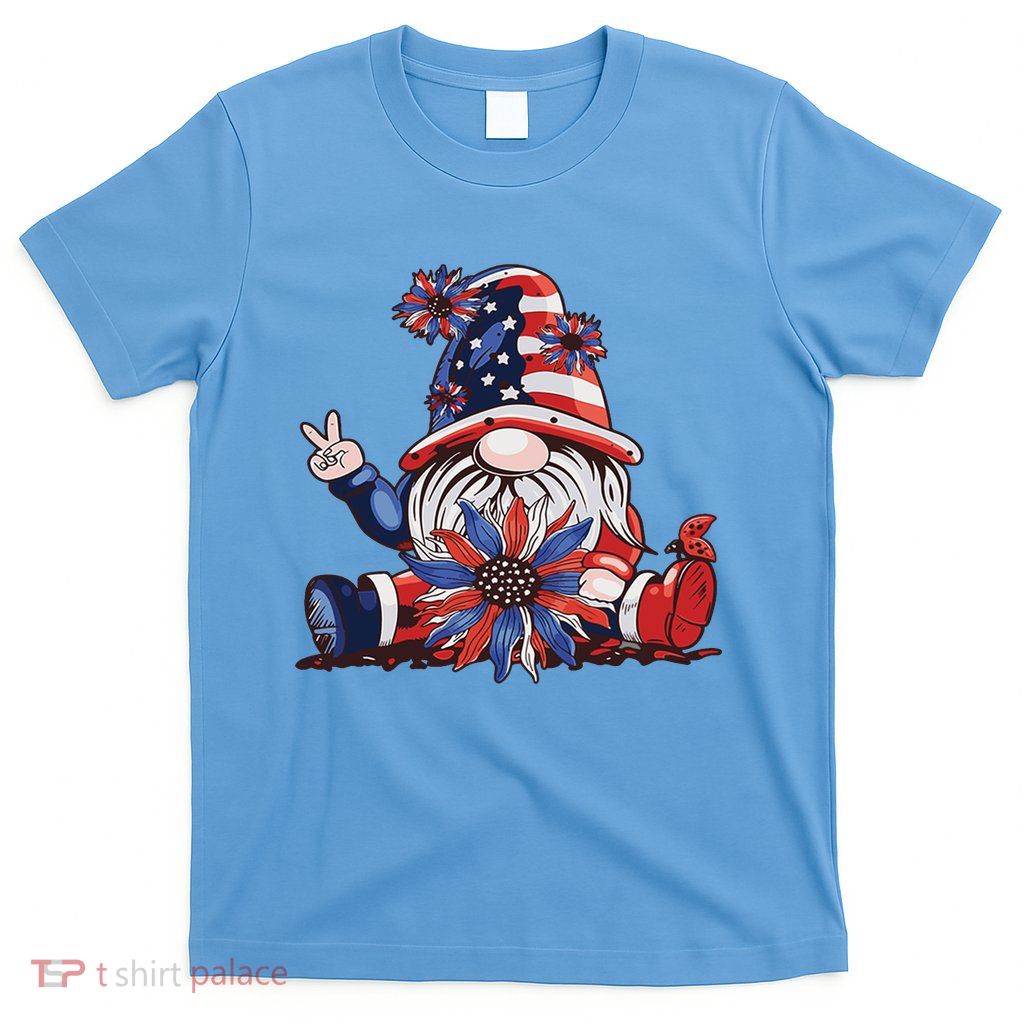 4th Of July Gnome Festive Holiday T-Shirt