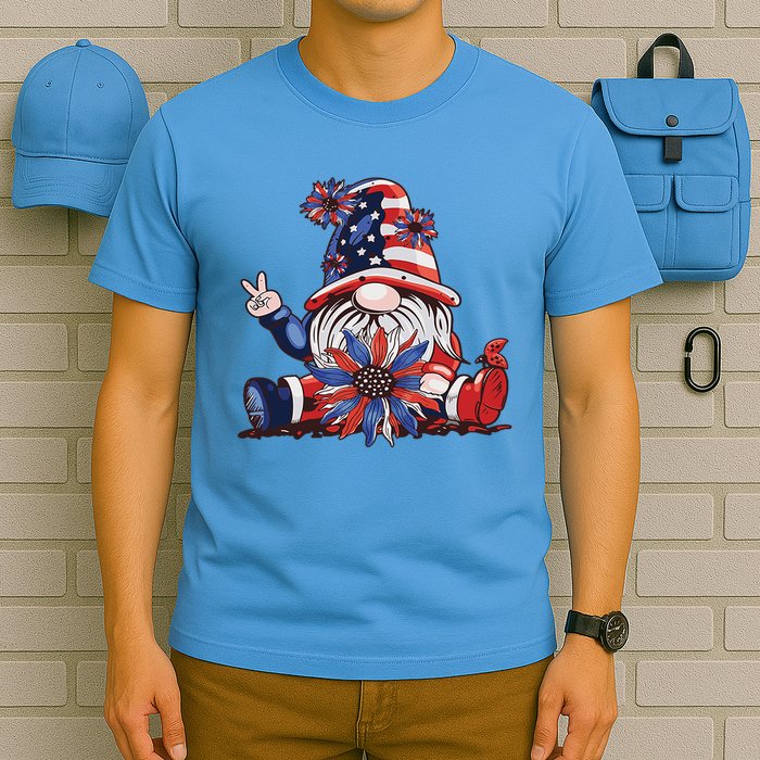 4th Of July Gnome Festive Holiday T-Shirt