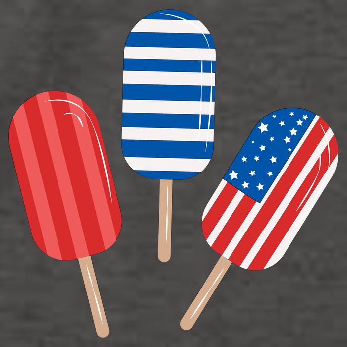 4th Of July Popsicle Usa Vector Backpack