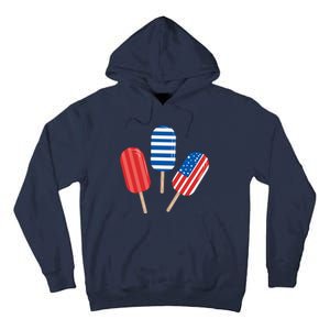 4th Of July Popsicle Usa Tall Hoodie