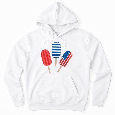 4th Of July Popsicle Usa Hoodie