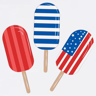 4th Of July Popsicle Usa T-Shirt