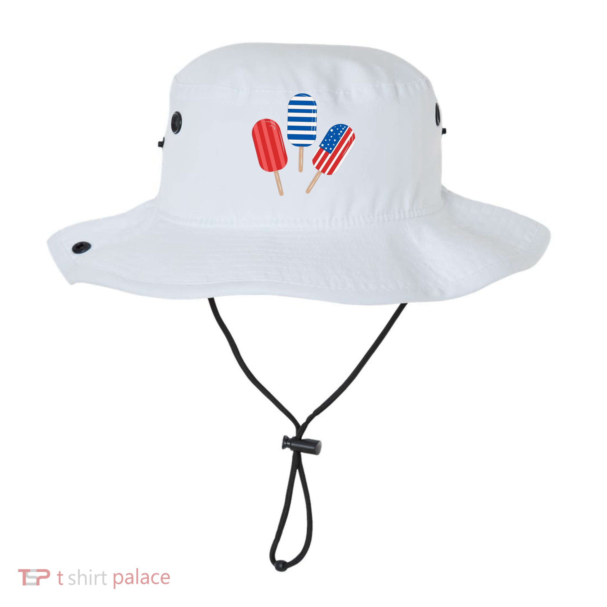 4th Of July Popsicle Usa Bucket Hat