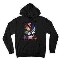 4th Of July Bald Eagle Mullet Murica Usa Usa Merica Hoodie