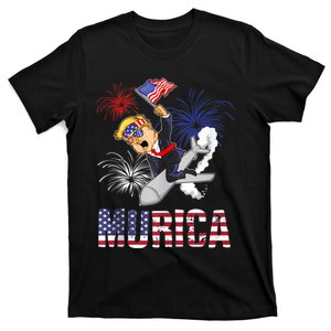 4th Of July Bald Eagle Mullet Murica Usa Usa Merica T-Shirt