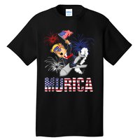 4th Of July Bald Eagle Mullet Murica Usa Usa Merica Tall T-Shirt