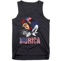 4th Of July Bald Eagle Mullet Murica Usa Usa Merica Tank Top