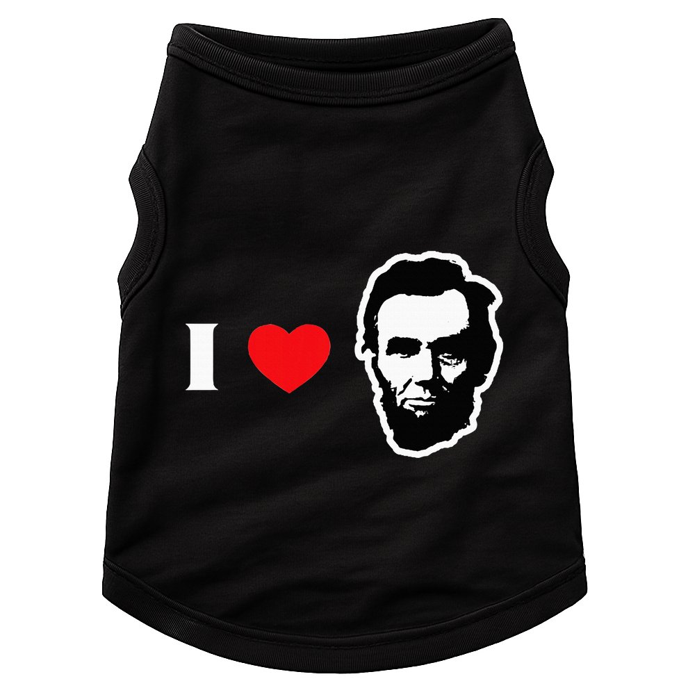 4th Of July Abraham Lincoln Doggie Tank