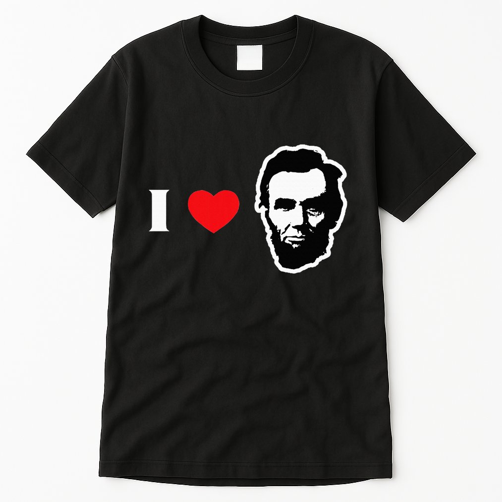4th Of July Abraham Lincoln Tall T-Shirt