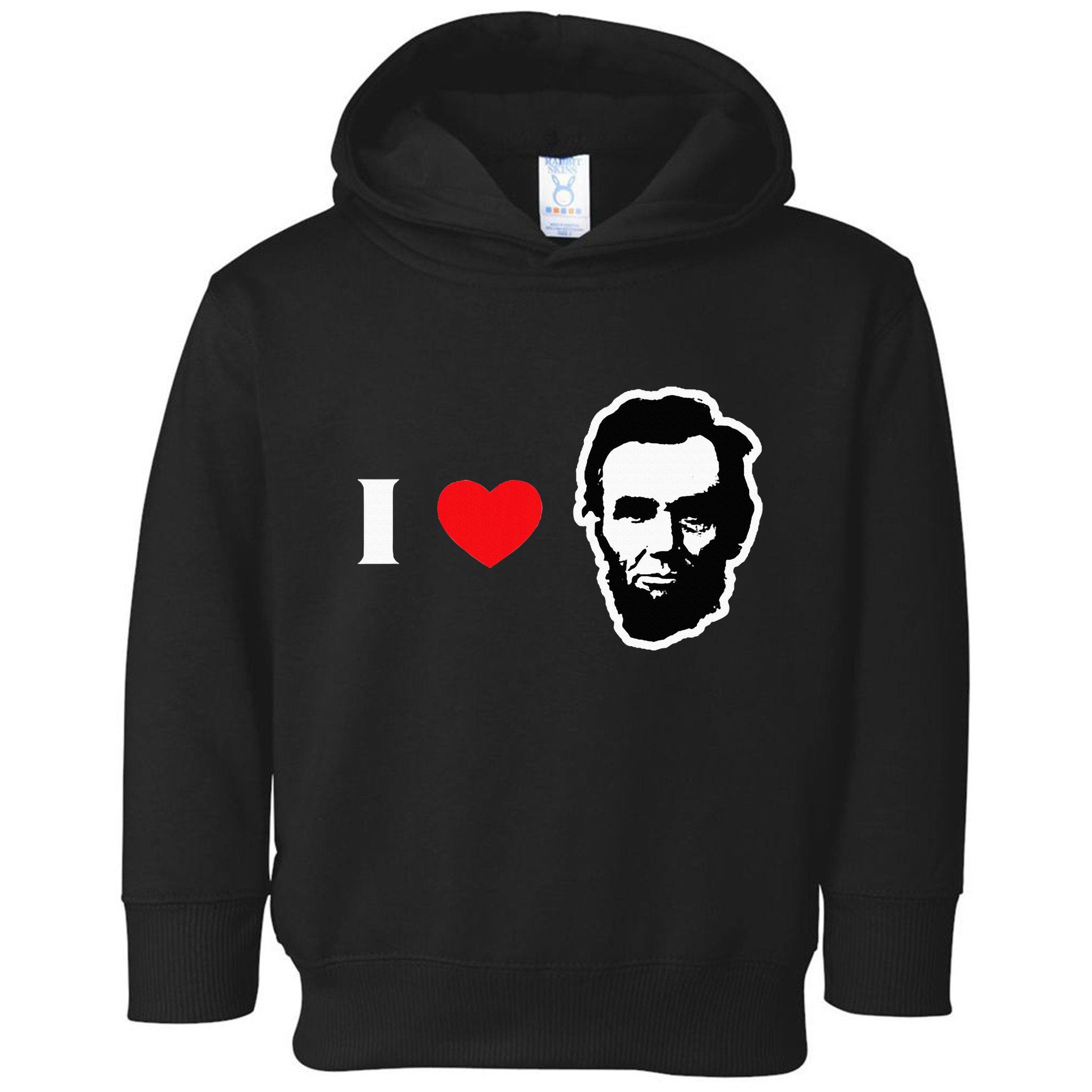 4th Of July Abraham Lincoln Toddler Hoodie