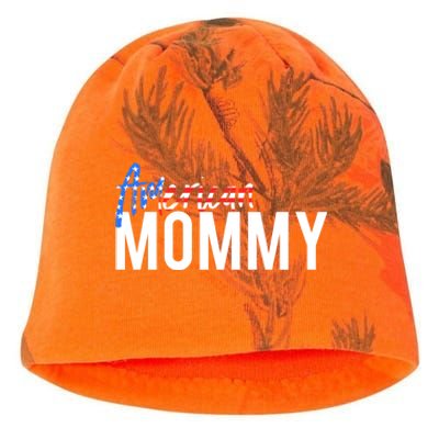 4th Of July Family Design Red White And Blue American Mommy Great Gift Kati - Camo Knit Beanie