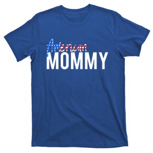 4th Of July Family Design Red White And Blue American Mommy Great Gift T-Shirt