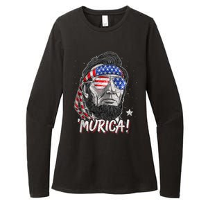 4th Of July Bald Eagle Mullet Murica Usa Usa Merica Womens CVC Long Sleeve Shirt