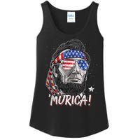 4th Of July Bald Eagle Mullet Murica Usa Usa Merica Ladies Essential Tank