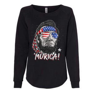 4th Of July Bald Eagle Mullet Murica Usa Usa Merica Womens California Wash Sweatshirt