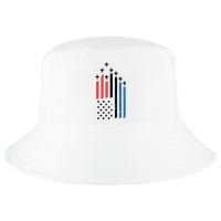 4th Of July Jets American Flag Cool Comfort Performance Bucket Hat