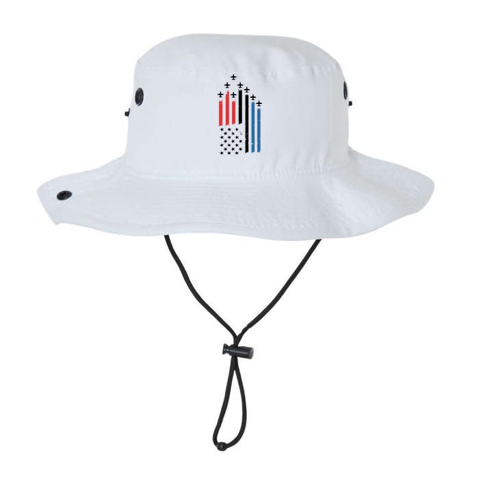 4th Of July Jets American Flag Legacy Cool Fit Booney Bucket Hat