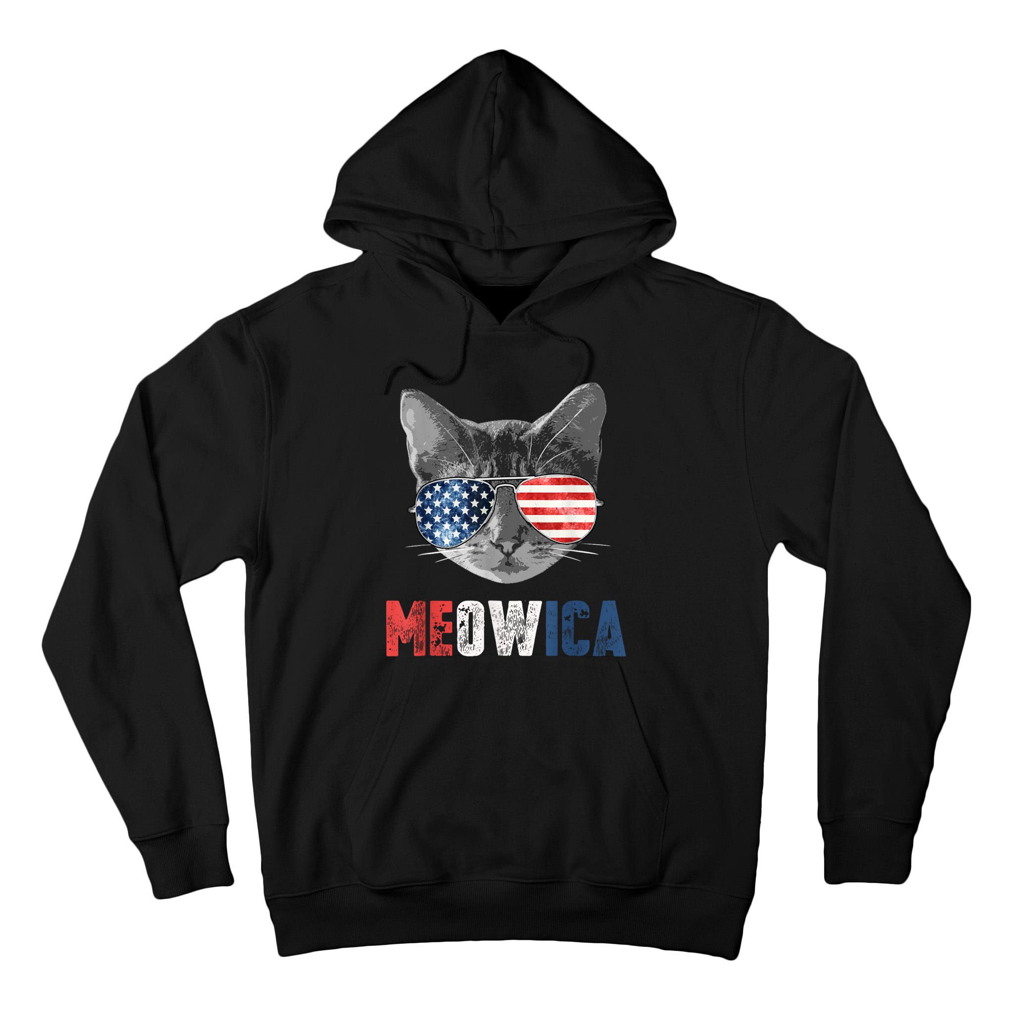 4th Of July Bald Eagle Mullet Meowica Usa Usa Merica Tall Hoodie