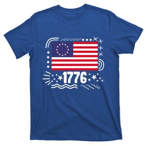 4th Of July 1776 America Flag Independence Day Veteran Free Cool Gift T-Shirt