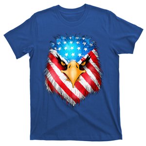 4th Of July Patriotic Eagle Usa American Flag T-Shirt