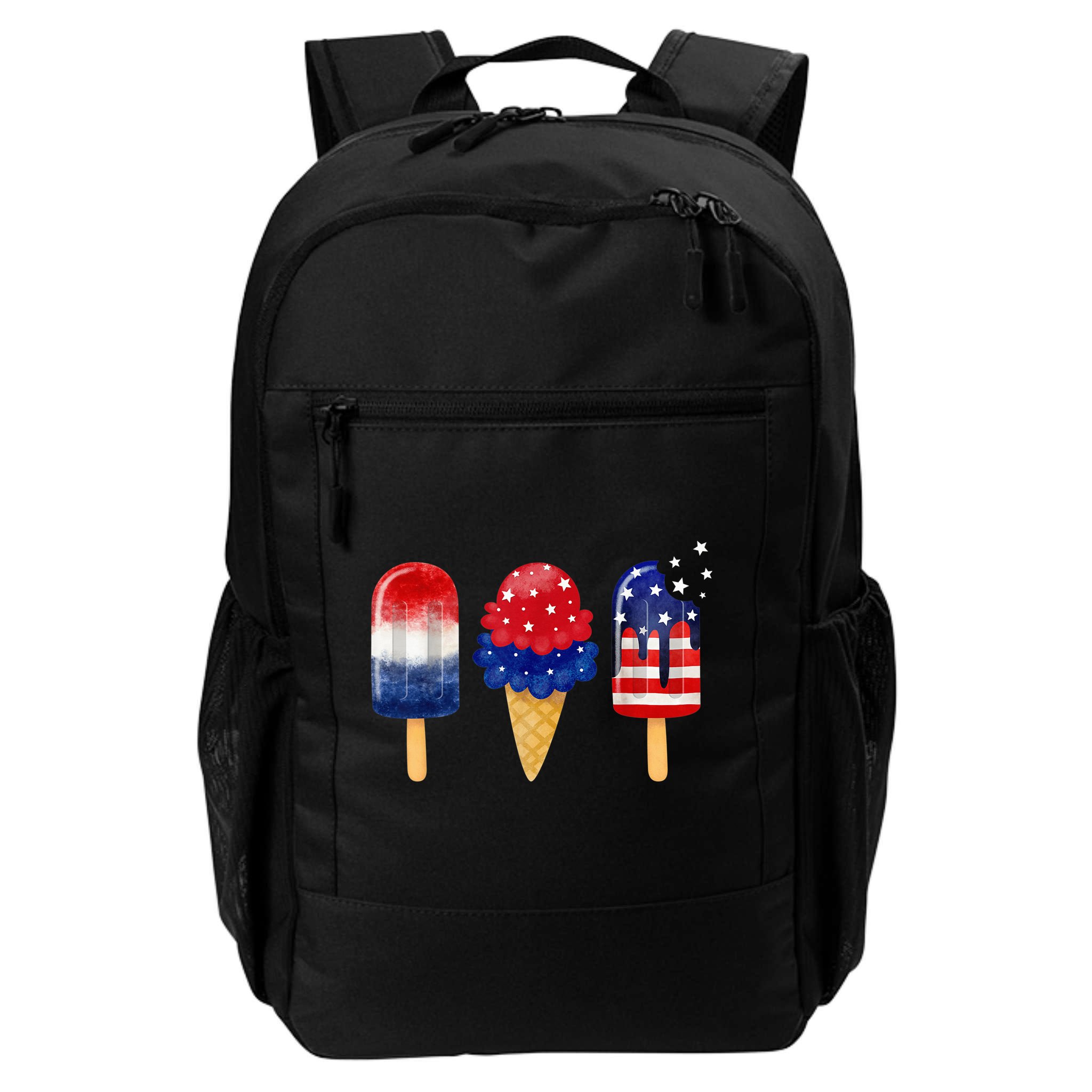 4th of July Popsicle American Flag Patriotic Summer Boy Girl Backpack