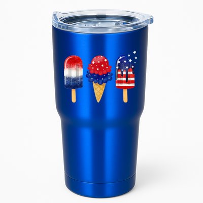 4th of July Popsicle American Flag Patriotic Summer Boy Girl Tumbler