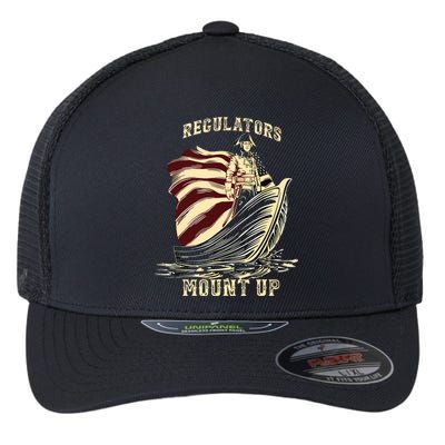 4th Of July Independence Funny Flexfit Unipanel Trucker Cap