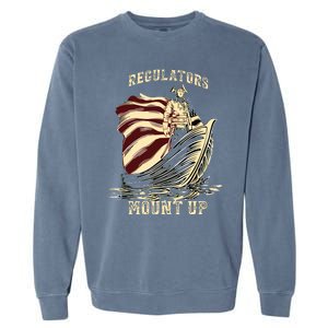 4th Of July Independence Funny Garment-Dyed Sweatshirt