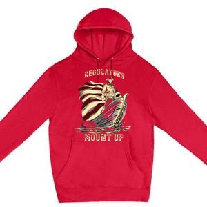 4th Of July Independence Funny Premium Pullover Hoodie